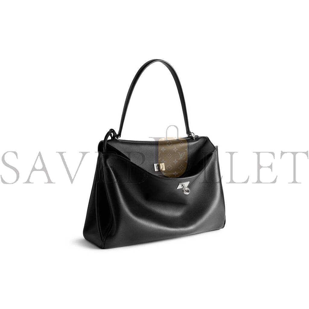 BALENCIAGA WOMEN'S RODEO MEDIUM HANDBAG IN BLACK (35*23*11cm)